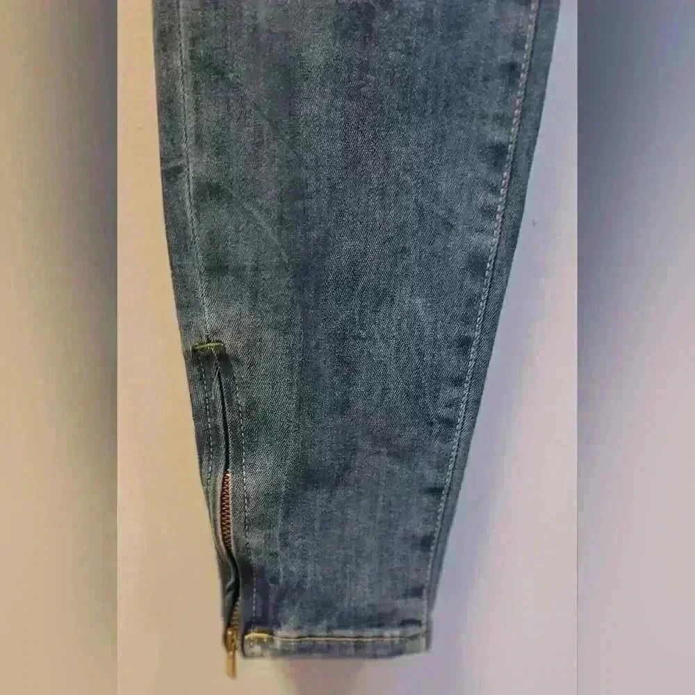 Fidelity Denim for Anthropologie Belvedere High Rise Crop Jeans Size 29 - Picture 2 of 7